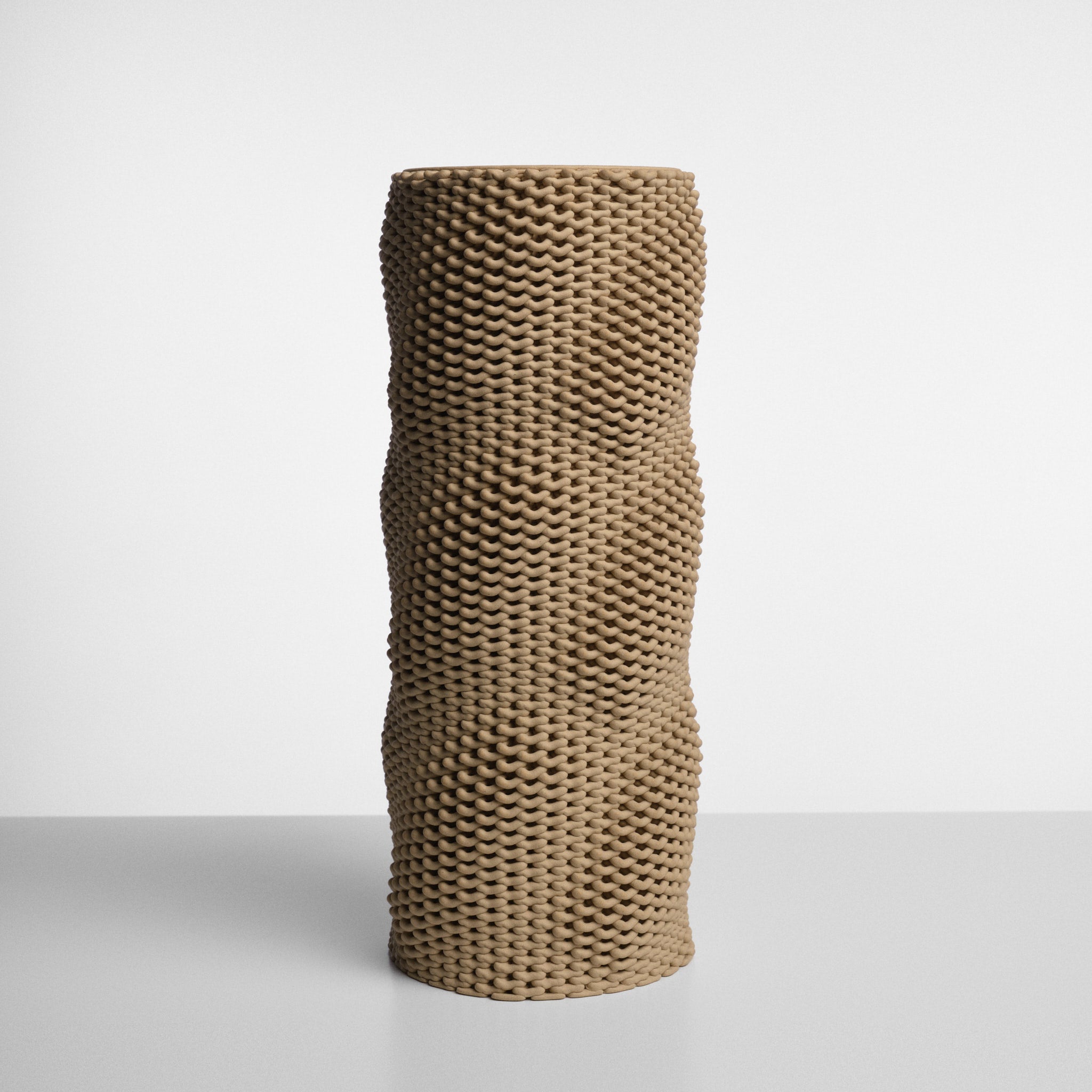 Vază ceramică Kilim Crem