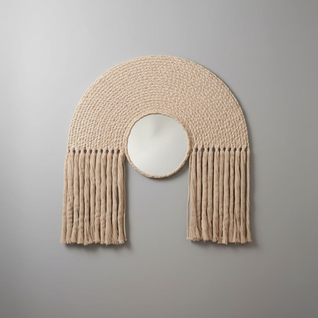 Oglindă macrame handmade Zain