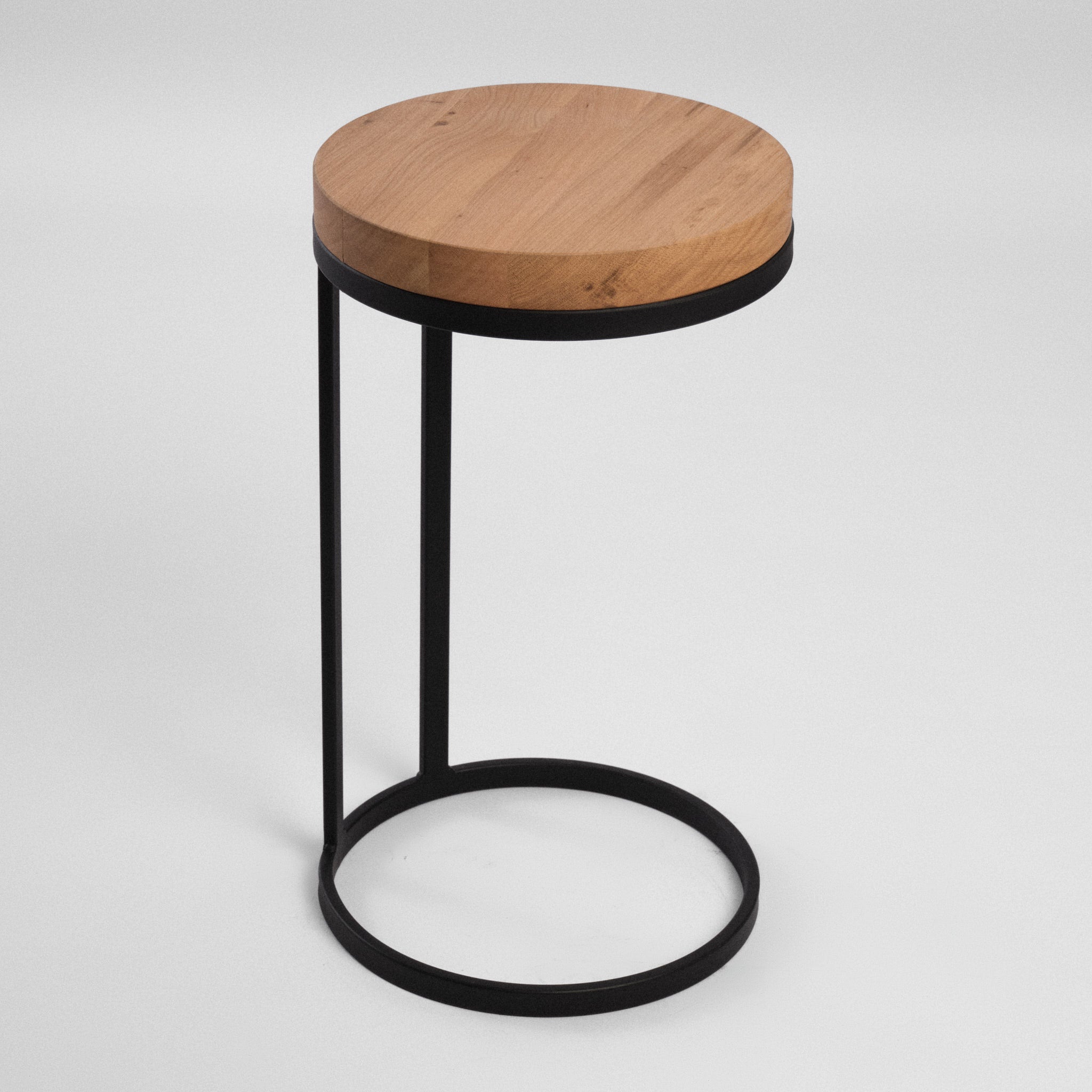 Măsuță lemn masiv și metal Talu