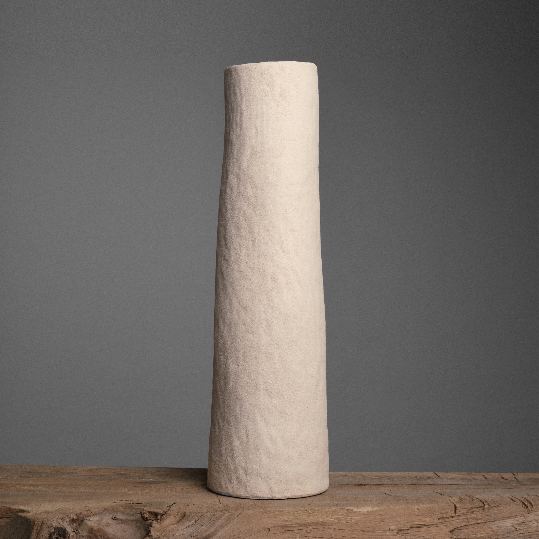 Vază teracotă Tual Crem 48cm