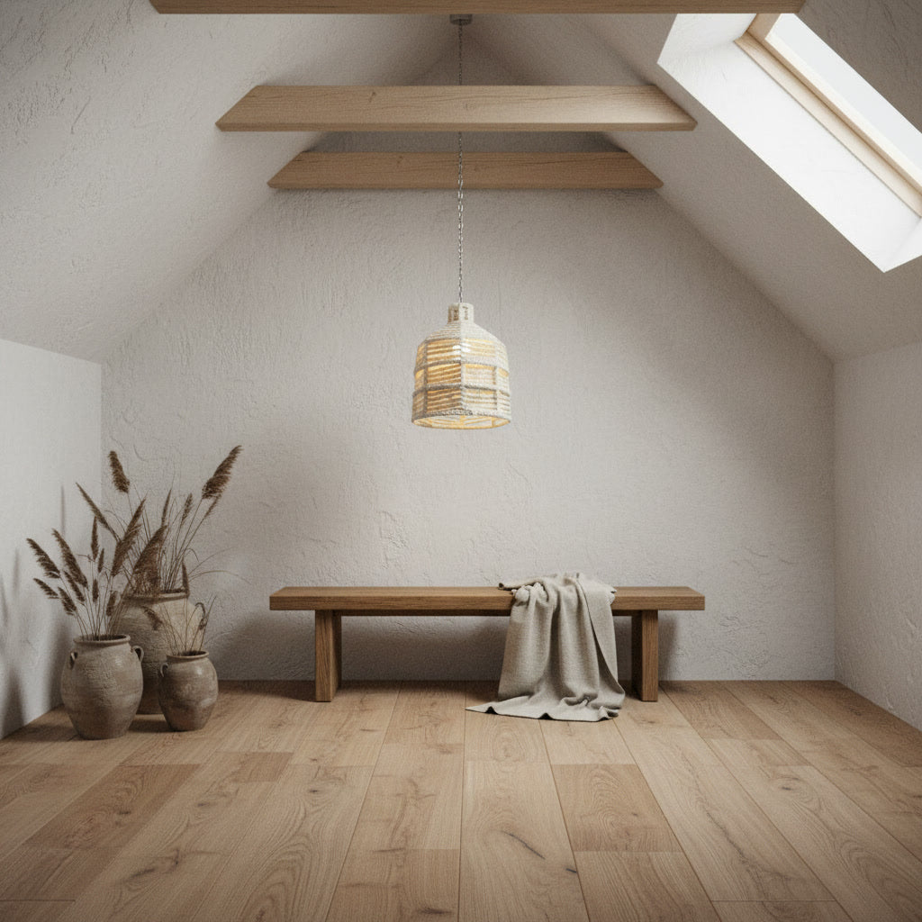 Lustră handmade din lână Emer