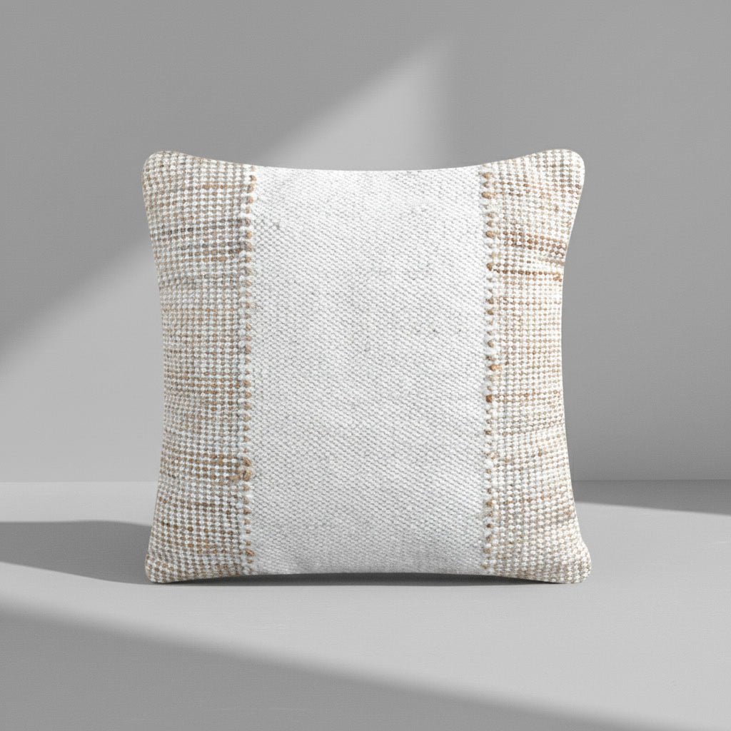 Pernă decorativă handmade din fibre naturale Tova