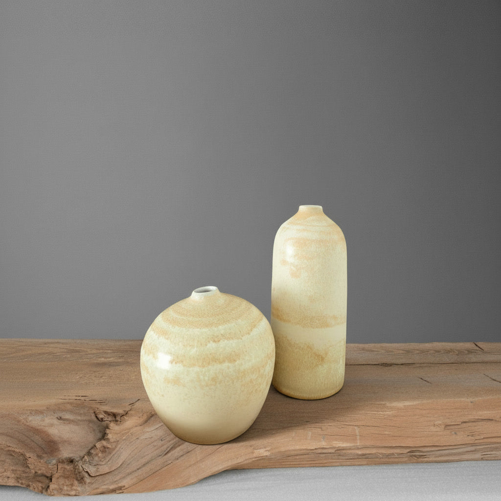 Vază handmade din ceramică Dune