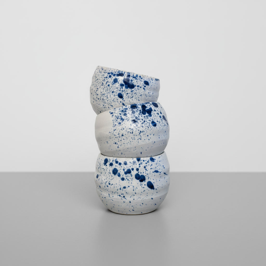 Cană handmade din ceramică Azur