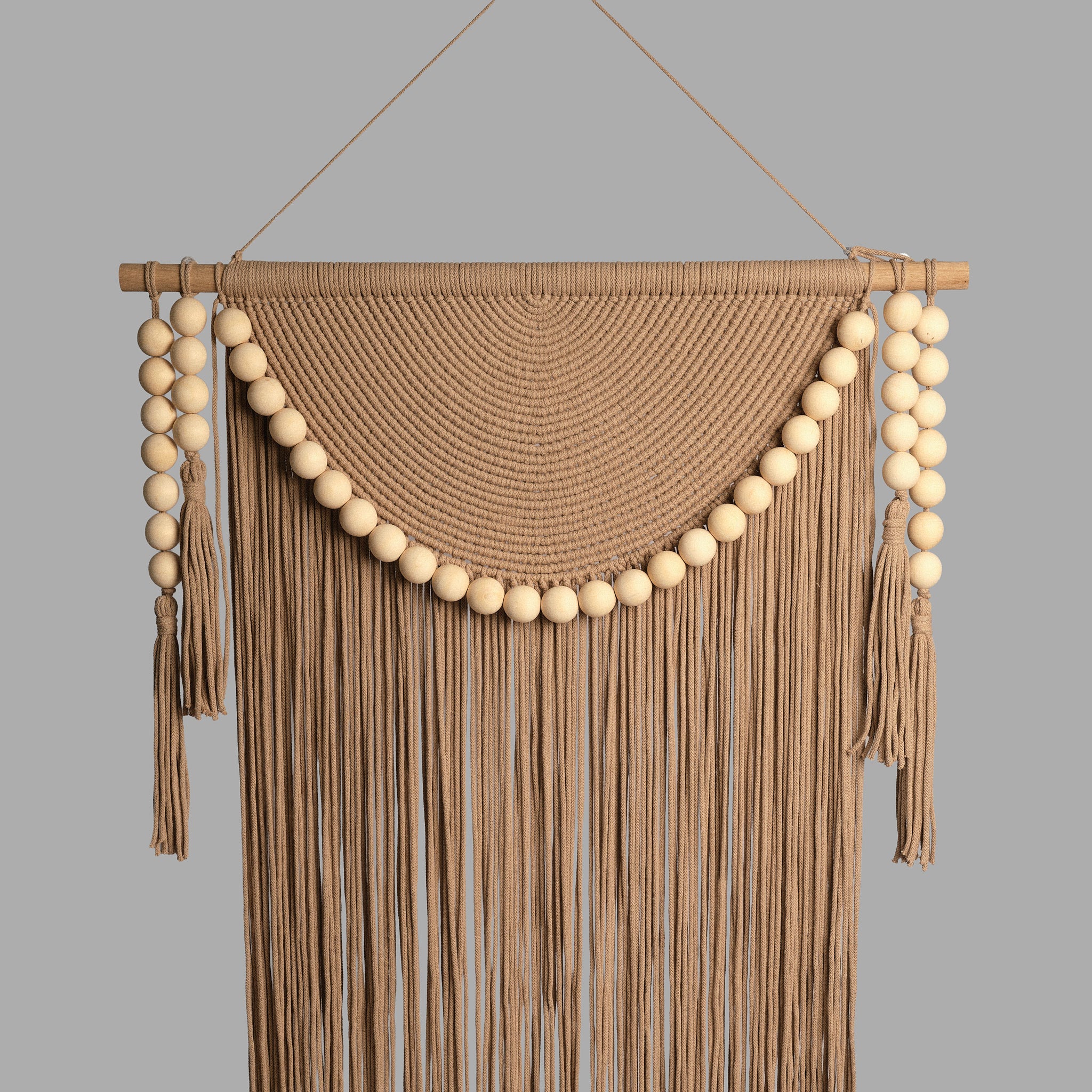 Decorațiune perete macrame handmade La Luna