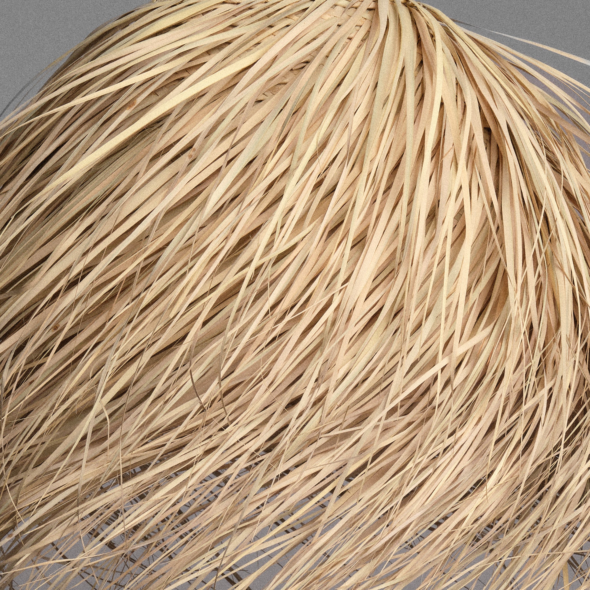 Lustră handmade din fibre naturale Coco