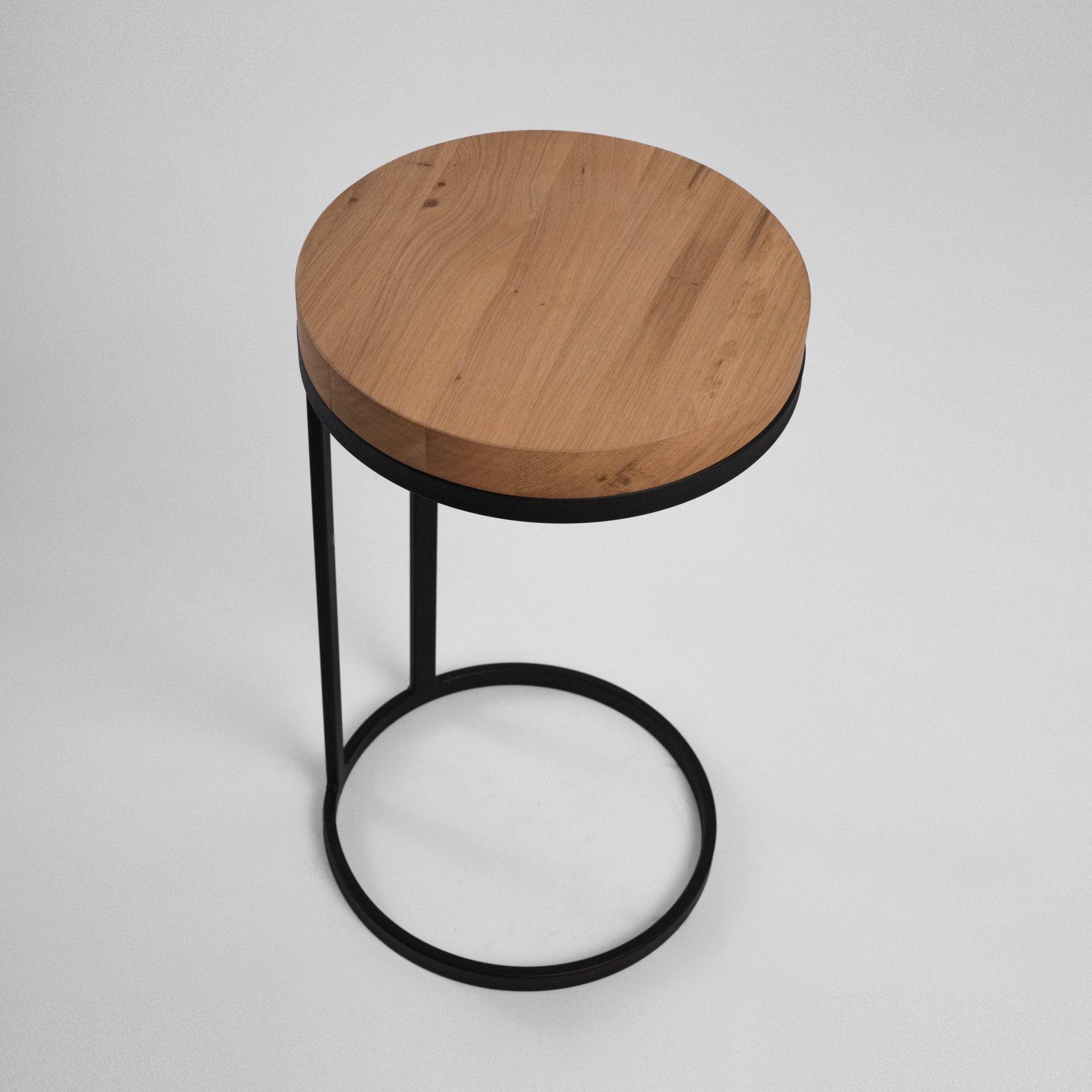 Măsuță lemn masiv și metal Talu