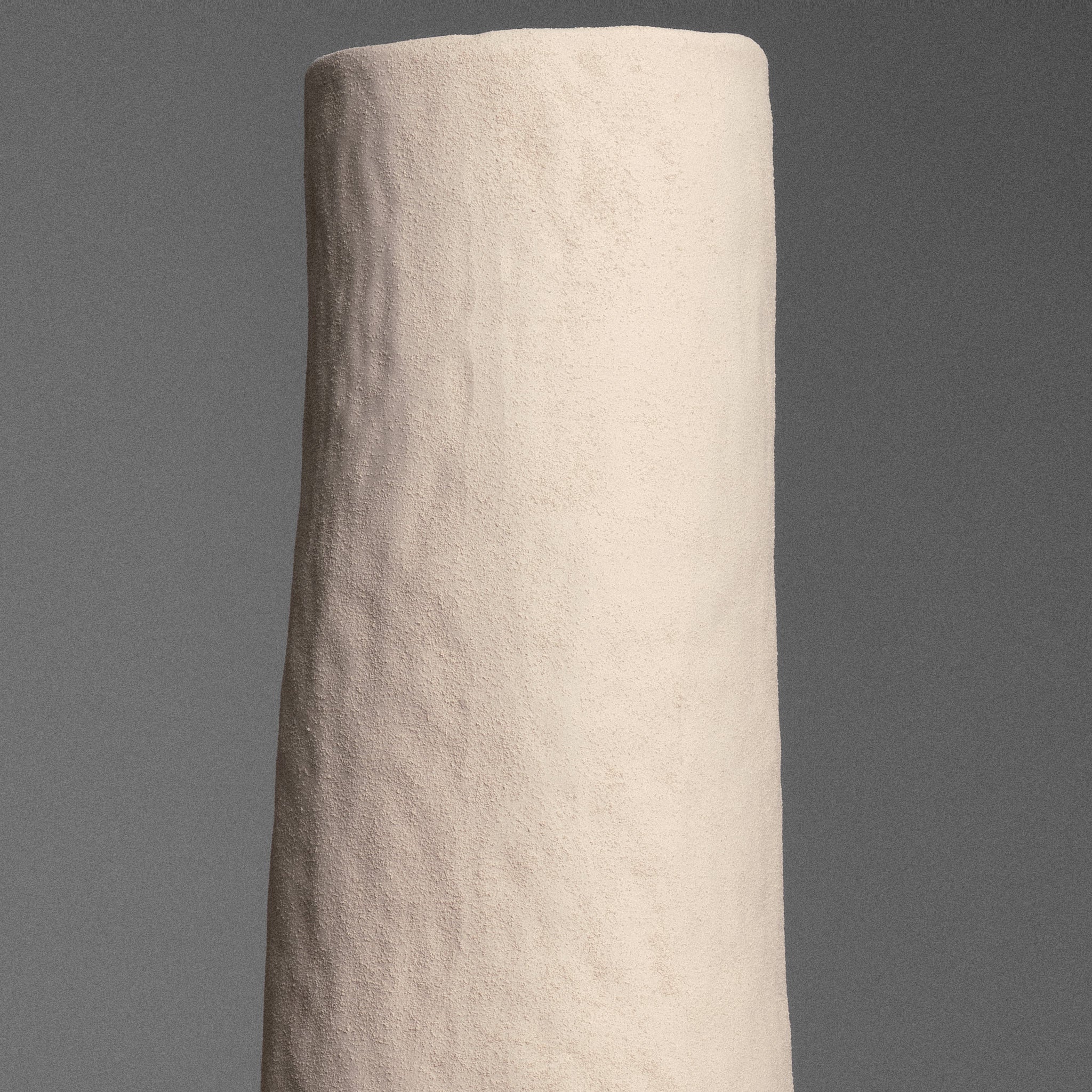 Vază teracotă Tual Crem 48cm