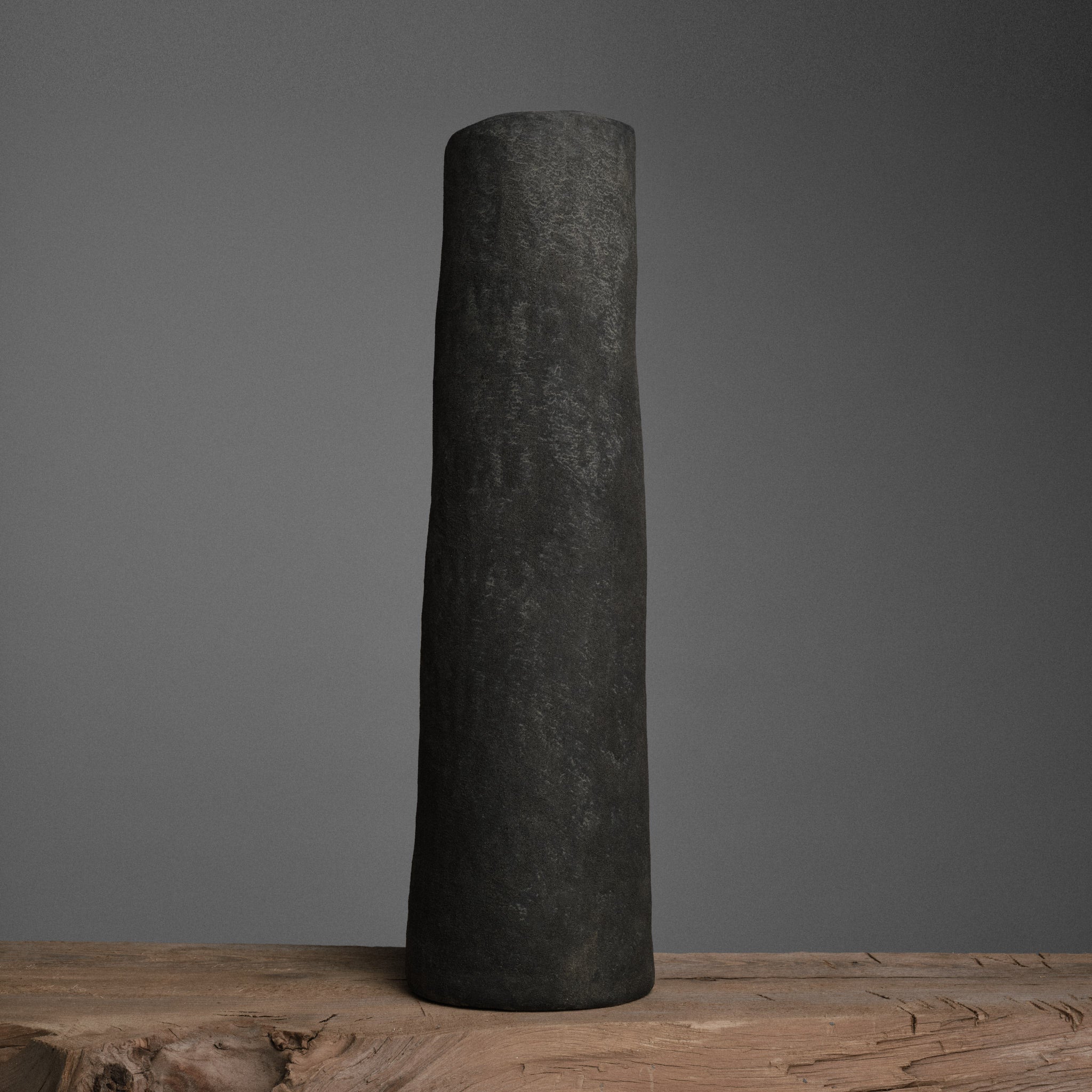 Vază teracotă Tual Gri 48cm