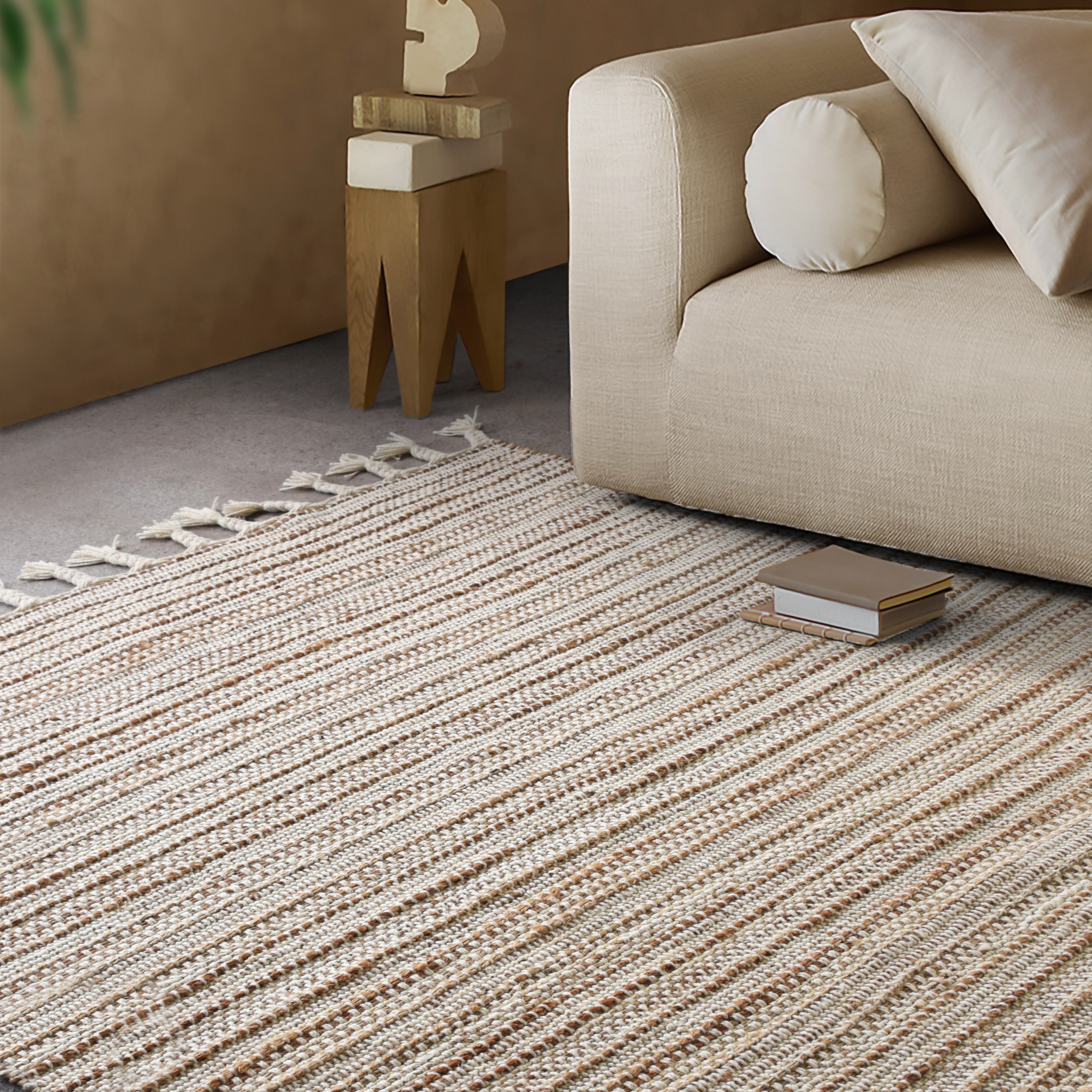 Covor handmade din fibre naturale Acau