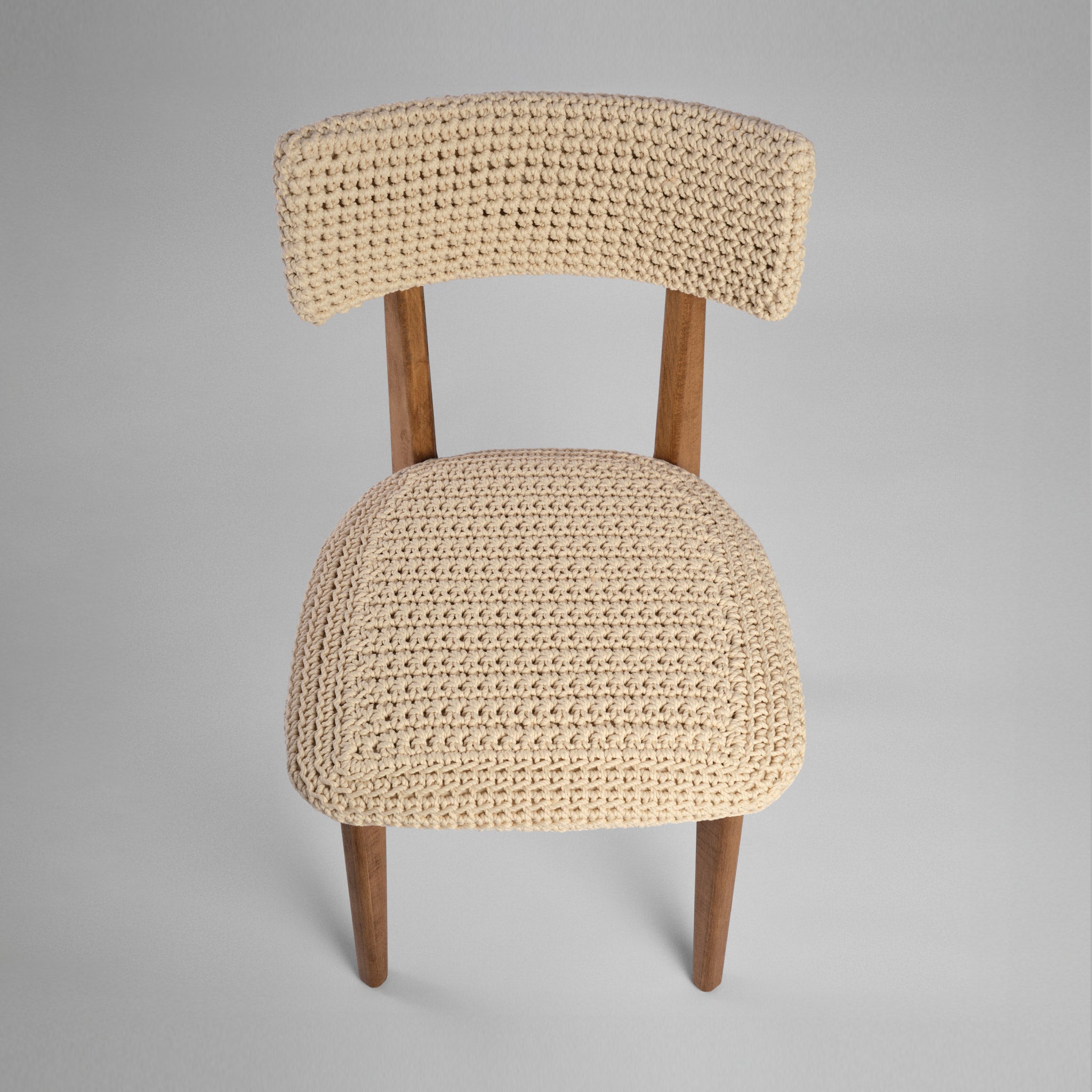 Scaun lemn & textil Nebai